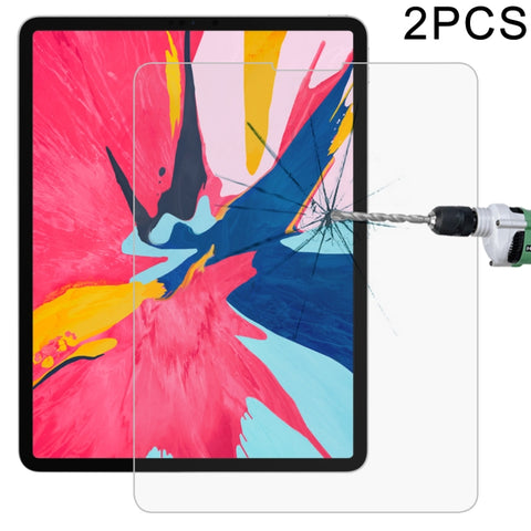 2 PZ 0,26mm 9H Durezza superficiale 2.5D Pellicola in vetro temperato antideflagrante per iPad Pro 12.9 2018/2020/2021/2022, For iPad Pro 12.9 2018/2020/2021/2022(2.5D) - Novalix Store