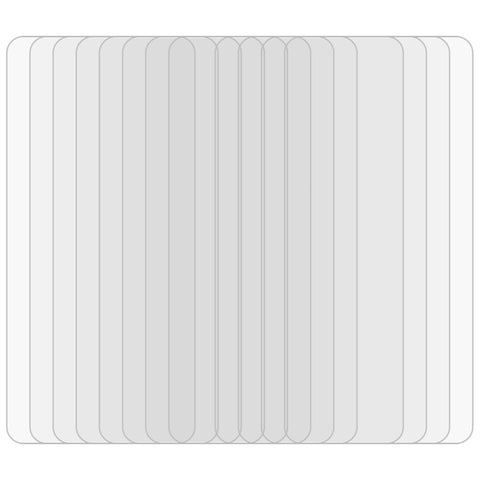 Pellicola in vetro temperato antideflagrante 9H 2.5D da 10 pezzi 0,26 mm per Galaxy A8s, For Galaxy A8s