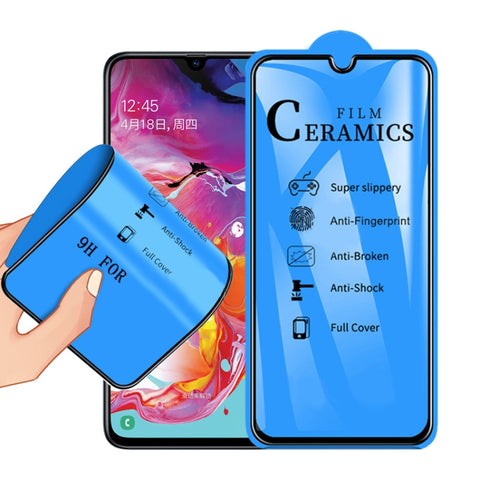 Pellicola in ceramica a copertura totale con colla completa 2.5D per Samsung Galaxy A70 / A70S / X653, For Samsung Galaxy A70 / A70S / X653 (1 PC)