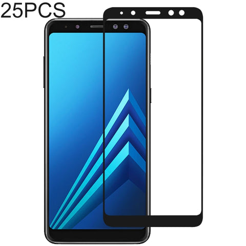 Pellicola proteggi schermo in vetro temperato con colla completa da 25 pezzi per Galaxy A5 (2018) e A8 (2018), For Galaxy A5 (2018) & A8 (2018)