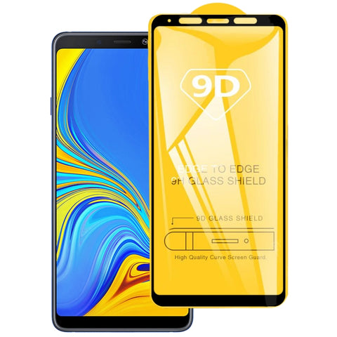 Pellicola proteggi schermo in vetro temperato Full Glue Full Cover per Galaxy A9 (2018), For Galaxy A9 (2018)