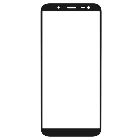 Pellicola proteggi schermo in vetro temperato Full Glue Full Cover per Galaxy J6 (2018), For Galaxy J6 (2018)