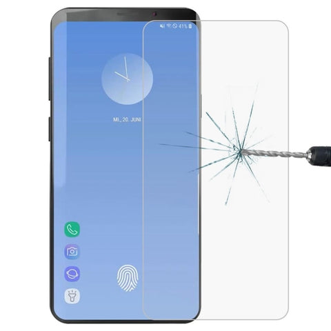 Pellicola in vetro temperato antideflagrante da 0,26 mm 9H 2.5D per Galaxy S10, lo sblocco con impronta digitale dello schermo non è supportato, Galaxy S10