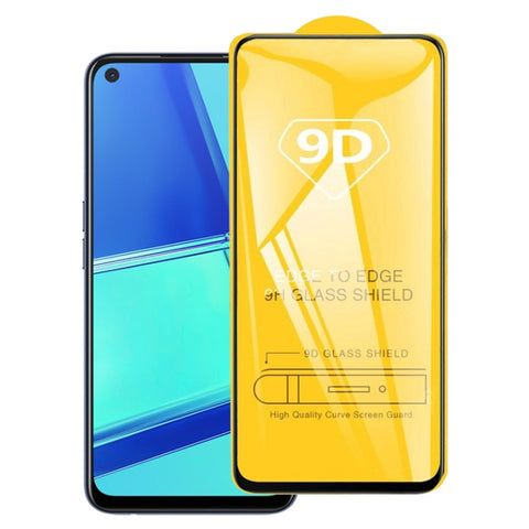 Per OPPO A72 9D Pellicola in vetro temperato a schermo intero con colla completa, For OPPO A72