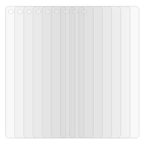 Pellicola in vetro temperato a schermo intero 2.5D da 50 pezzi per Galaxy A60, For Galaxy A60 (50 PCS)