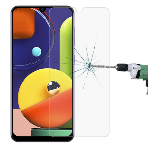 Per Galaxy A50s 2.5D Pellicola in vetro temperato a schermo non intero, For Galaxy A50s (1 PC)