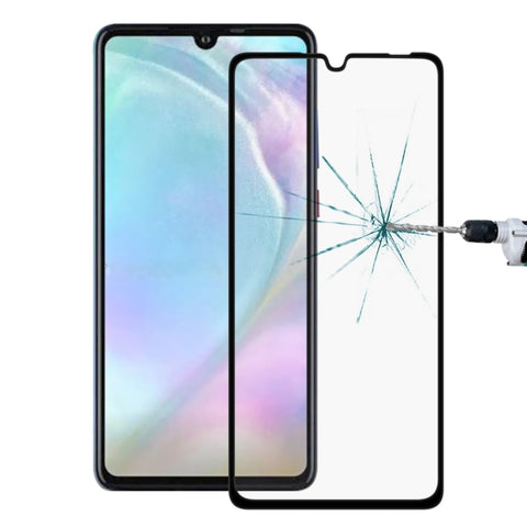 Proteggi schermo in vetro temperato a schermo intero 9H 9D per Huawei P30 Lite, Huawei P30 Lite