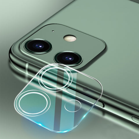 Per iPhone 11 50 pezzi HD Pellicola protettiva per obiettivo fotocamera posteriore in vetro temperato, For iPhone 11(50 PCS)