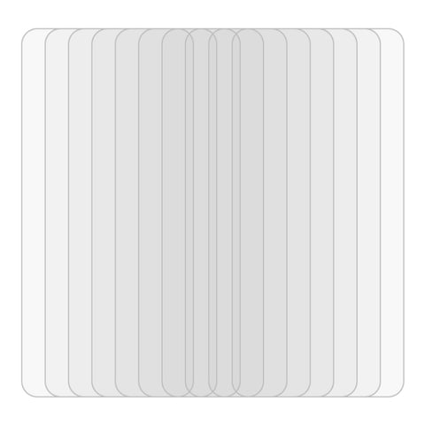 Pellicola in vetro temperato per schermo Huawei Enjoy 10s 9H 2.5D da 10 pezzi, For Huawei Enjoy 10s (10 PCS)