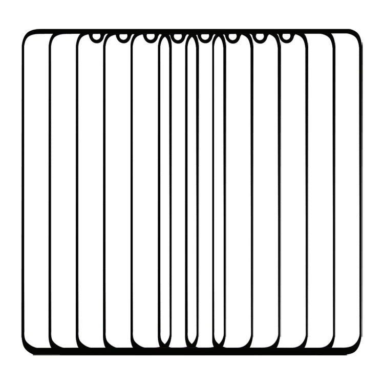 Per Motorola One Zoom 25 PCS Pellicola in vetro temperato a schermo intero con colla completa, For Motorola One Zoom