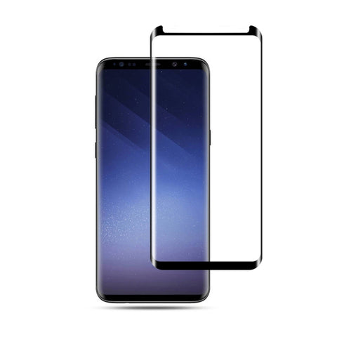 Pellicola in Vetro Temperato Curvo 3D 0,33 mm 9H per Galaxy S9