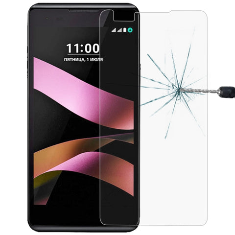 Pellicola in vetro temperato 9H 2.5D da 0,26 mm per LG X Style, For LG X Style (1 PC)