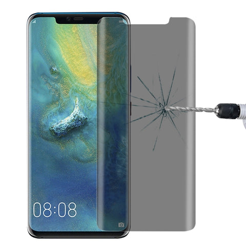 Pellicola in vetro temperato antiriflesso curvo 3D 9H per Huawei Mate 20 Pro, For Huawei Mate 20 Pro