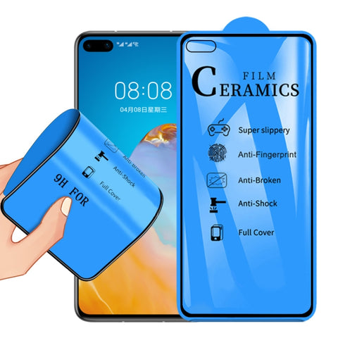 Per Huawei P40 2.5D Pellicola ceramica a copertura totale con colla completa, For Huawei P40 (1 PC)
