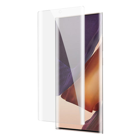 Per Samsung Galaxy Note20 Ultra 9H 3D vetro temperato curvo liquido UV a schermo intero, For Samsung Galaxy Note20 Ultra
