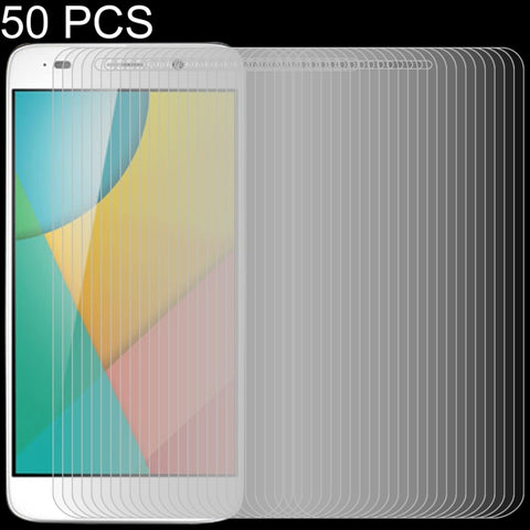 Pellicola in vetro temperato da 50 pezzi 0,26 mm 9H 2,5D per Huawei Y6 II, For Y6 II (50 PCS)