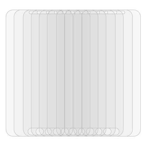 Pellicola in vetro temperato 9H 2.5D da 10 pezzi 0,26mm per Galaxy J7 Duo, For Galaxy J7 Duo (10 PCS)