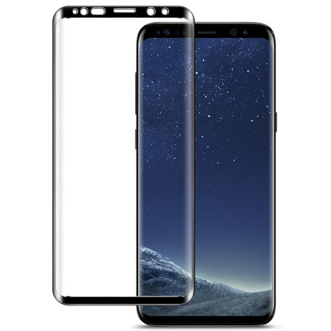 Pellicola in vetro temperato a schermo intero con superficie curva 3D IMAK 9H per Galaxy S9, Galaxy S9