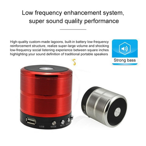 altoparlante-bluetooth-ws-887-con-vivavoce-fm-slot-per-scheda-tf-e - immagine 2