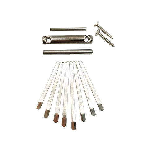 Kit di Accessori per Kalimba - 2 Plettri per Pianoforte a 8 Toni