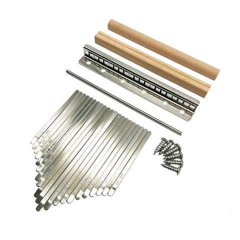 Kit di Accessori per Kalimba a 21 Toni con Plettri per Pollice