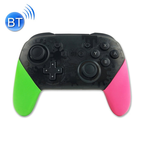 controller-wireless-per-videogiochi-pro-con-funzione-di-vibrazione-dello-screenshot-per-nintendo-switch-for-nintendo-switch-green-pink - immagine 1
