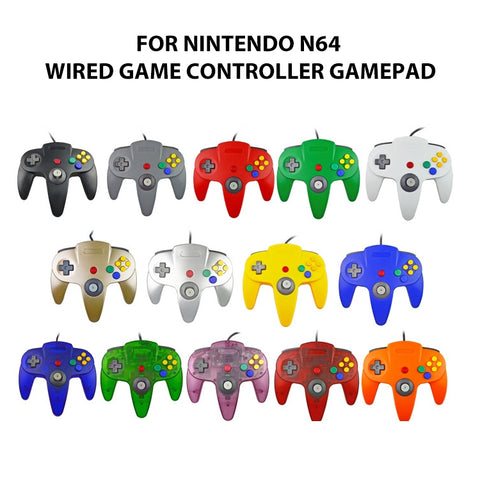 Per Nintendo N64 Controller di gioco cablato Gamepad