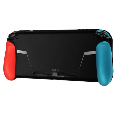 Custodia antiurto in silicone TPU per Nintendo Switch con impugnatura