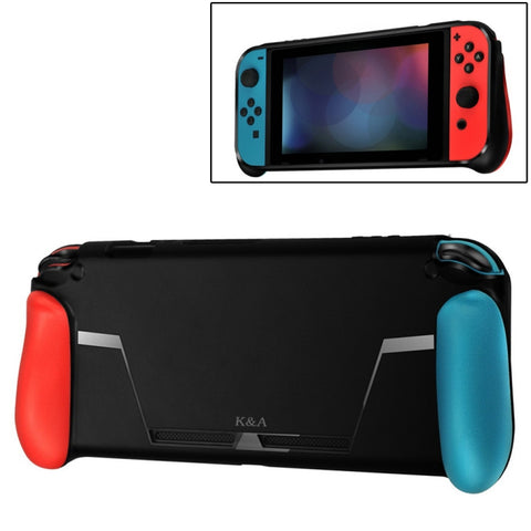 Custodia antiurto in silicone TPU per Nintendo Switch con impugnatura