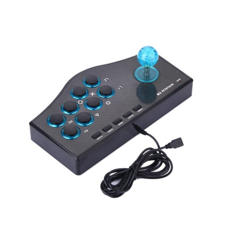controller-a-bilanciere-con-maniglia-per-gioco-usb-gladiator-street-machine-per-pc-ps3-tv-box-usb-handle-rocker - immagine 2