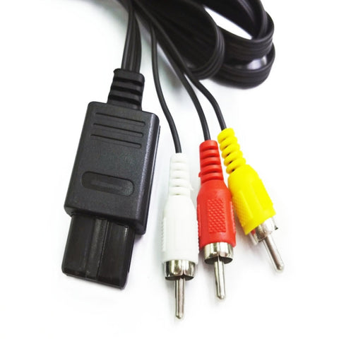 cavo-av-multifunzione-da-5-pezzi-per-nintendo-n64-ngc-lunghezza-18-m-multi-function-av-cable - immagine 1