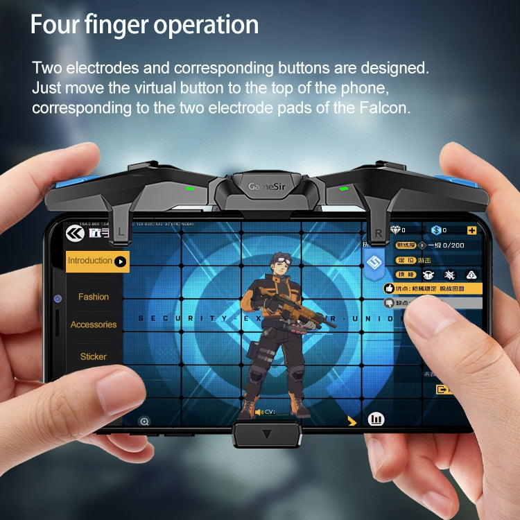 GameSir F4 Gamepad Pieghevole per IOS e Android - Condensatore Fisico