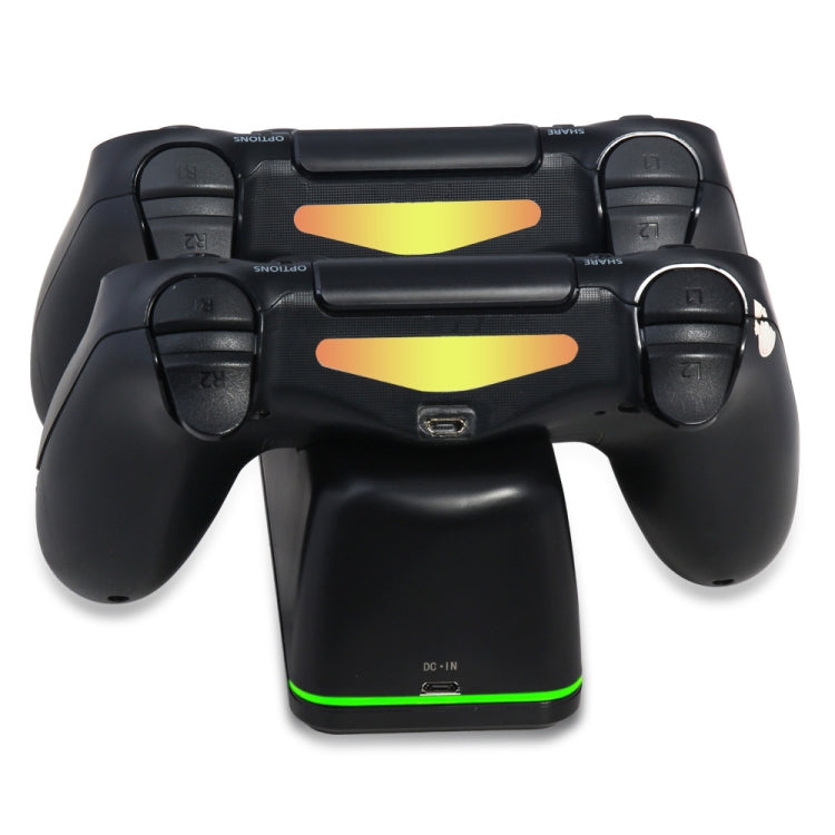 Caricabatterie Dual Dock Wireless DOBE TP4-1781 con Maniglia per PS4,