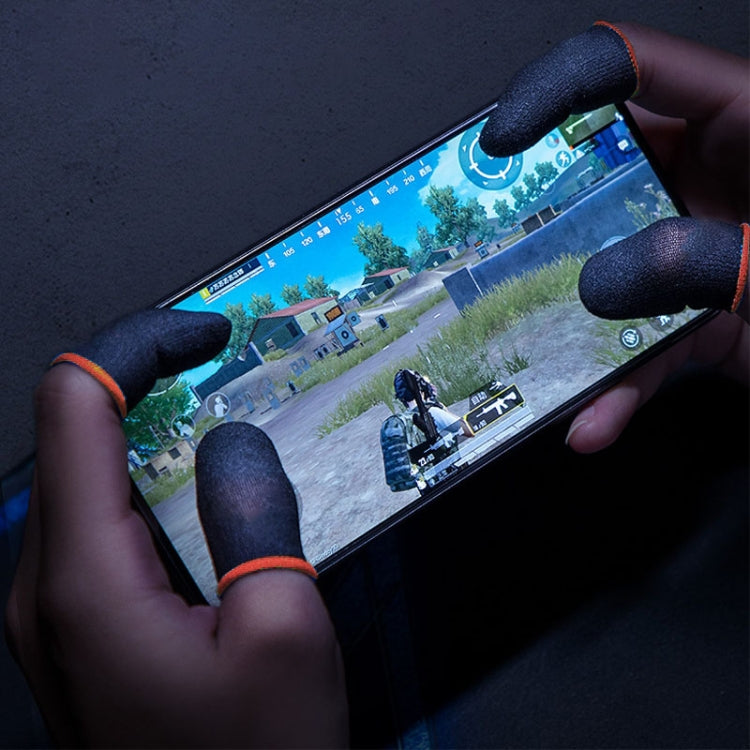 1-paio-di-coperture-per-dita-touch-screen-per-giochi-per-telefoni-cellulari-traspiranti-in-fibra-di-carbonio-per-pollice-indice - immagine 13