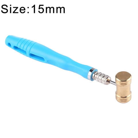 Martello mini in rame con testa tonda da 15 mm