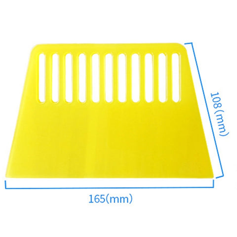 Raschietto in plastica per tendini da 10 pezzi per tappezzeria e pellicola per vetro automobilistica e raschietto per vernice, mastice, strumenti di decorazione, Tendon Plastic Scraper