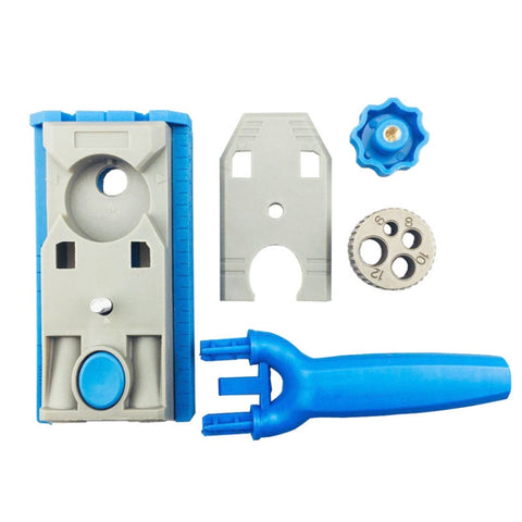 connettore-per-foglio-di-localizzazione-di-fori-di-trivellazione-angolare-obliquo-per-la-lavorazione-del-legno-con-marcatura-in-scala-woodworking-borehole-locator - immagine 1