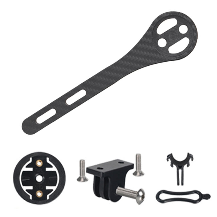 TOSEEK Supporto da tabella codici per bicicletta da strada interamente in fibra di carbonio per la serie Garmin (opaco), For Bryton Series(Matte), For CATEYE Series(Matte), For Garmin Series(Matte)