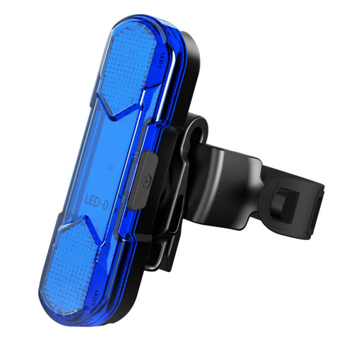 Lampada posteriore LED ricaricabile USB per bicicletta