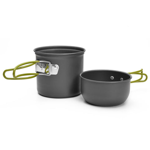 Set da Cucina Portatile DS-101 per Campeggio - Pentole e Accessori