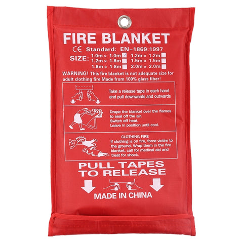 Tenda per estintori di protezione di sicurezza per ricovero per coperta antincendio di sopravvivenza di emergenza, dimensioni: 2 × 2 m, Size: 2×2m