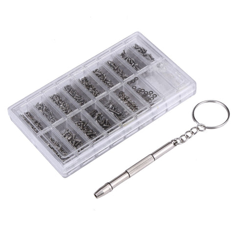 Kit di Riparazione Viti per Occhiali da Sole - 1000 Pezzi con