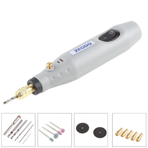 Mini trapano elettrico ZEODO ZD6000 - Smerigliatrice 220V/12V con