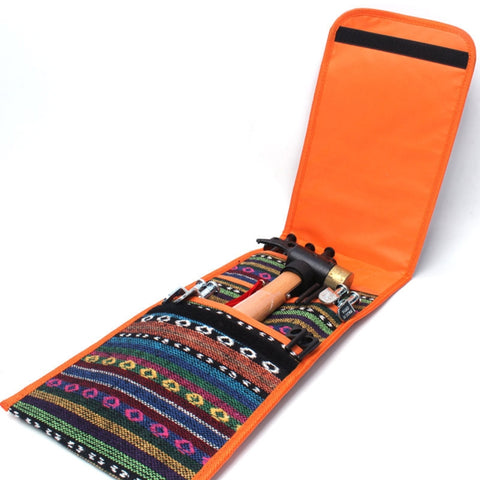 borsa-per-martelli-per-tende-da-campeggio-in-stile-etnico-per-escursionismo-custodia-portatile-per-picchetti-per-chiodi-per-tende - immagine 1