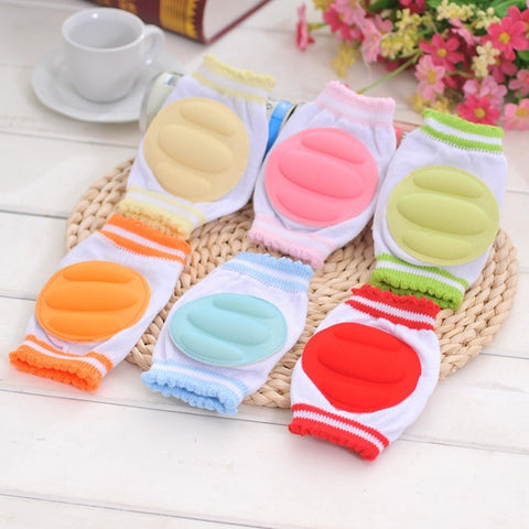 Un paio di protezioni per ginocchia, gomitiere, per bambini, che strisciano e camminano, ventilati, 11*9CM (Orange), 11*9CM (Pink), 11*9CM (Green), 11*9CM (Blue), 11*9CM (Red), 11*9CM (Yellow)