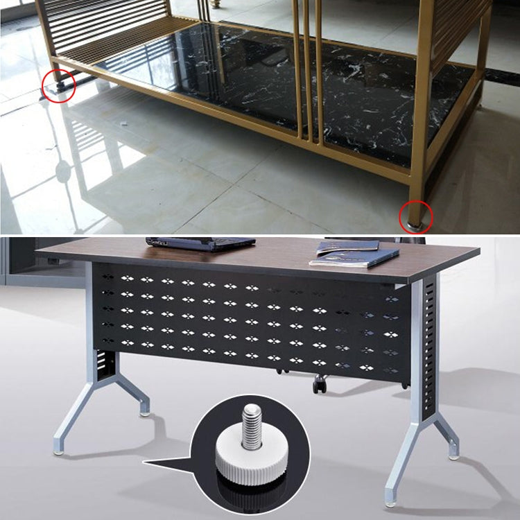 Set di 70 Supporti per Viti M8x13 con Poggiapiedi Regolabile – Stub di Supporto per Mobili