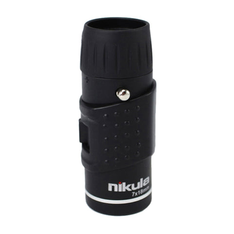 Telescopio tascabile monoculare monoculare con zoom a doppio fuoco ad alta definizione portatile professionale High Times Nikula 7 * 18, 7x18