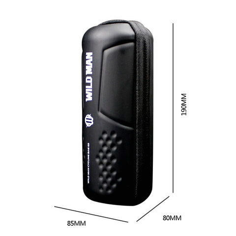 WILD MAN E3 Borsa per attrezzi per riparazione bici MTB impermeabile Borsa per tubo per bicicletta Accessori per l'equitazione, E3 (Black)