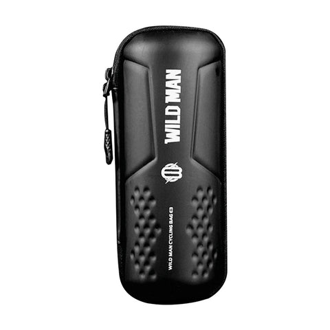 WILD MAN E3 Borsa per attrezzi per riparazione bici MTB impermeabile Borsa per tubo per bicicletta Accessori per l'equitazione, E3 (Black)