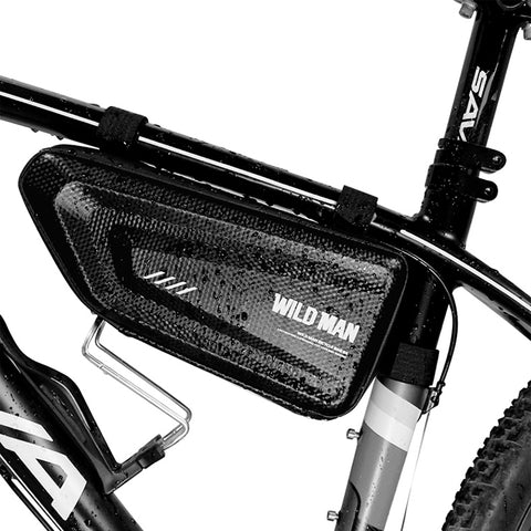 WILD MAN E4 Borsa anteriore impermeabile Set di telefoni cellulari MTB Borsa per tubo per bicicletta Accessori per l'equitazione, E4